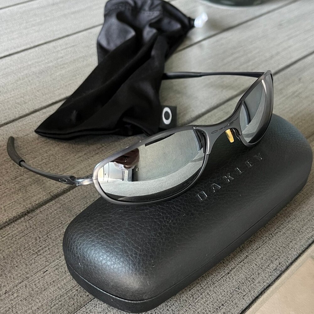 Vintage Oakley A Wire Sunglasses